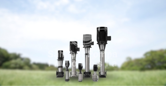 pompa air Grundfos tekanan tinggi