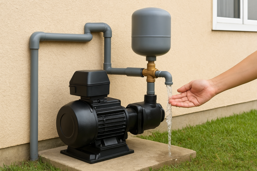 pompa air mati hidup sendiri otomatis grundfos
