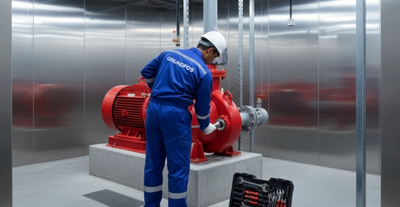 Pompa Grundfos asli untuk kebutuhan industri