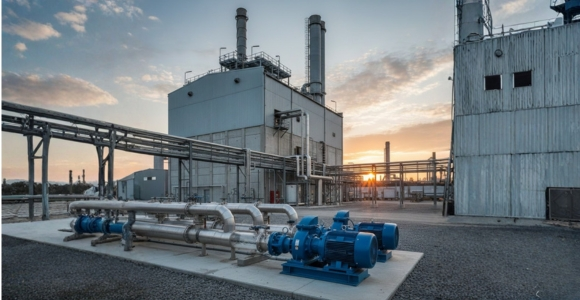 Industri yang memasang pompa grundfos